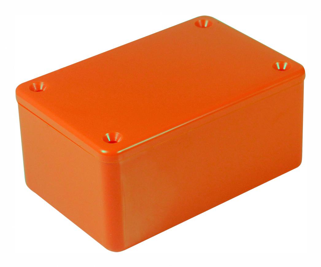 CamdenBoss Bim2001/11-Org/org Pcb Box Enclosure, Abs, Orange