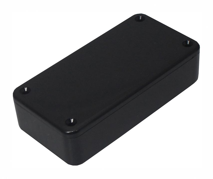 CamdenBoss Bim2002/12-Blk/blk Pcb Box Enclosure, Abs, Black