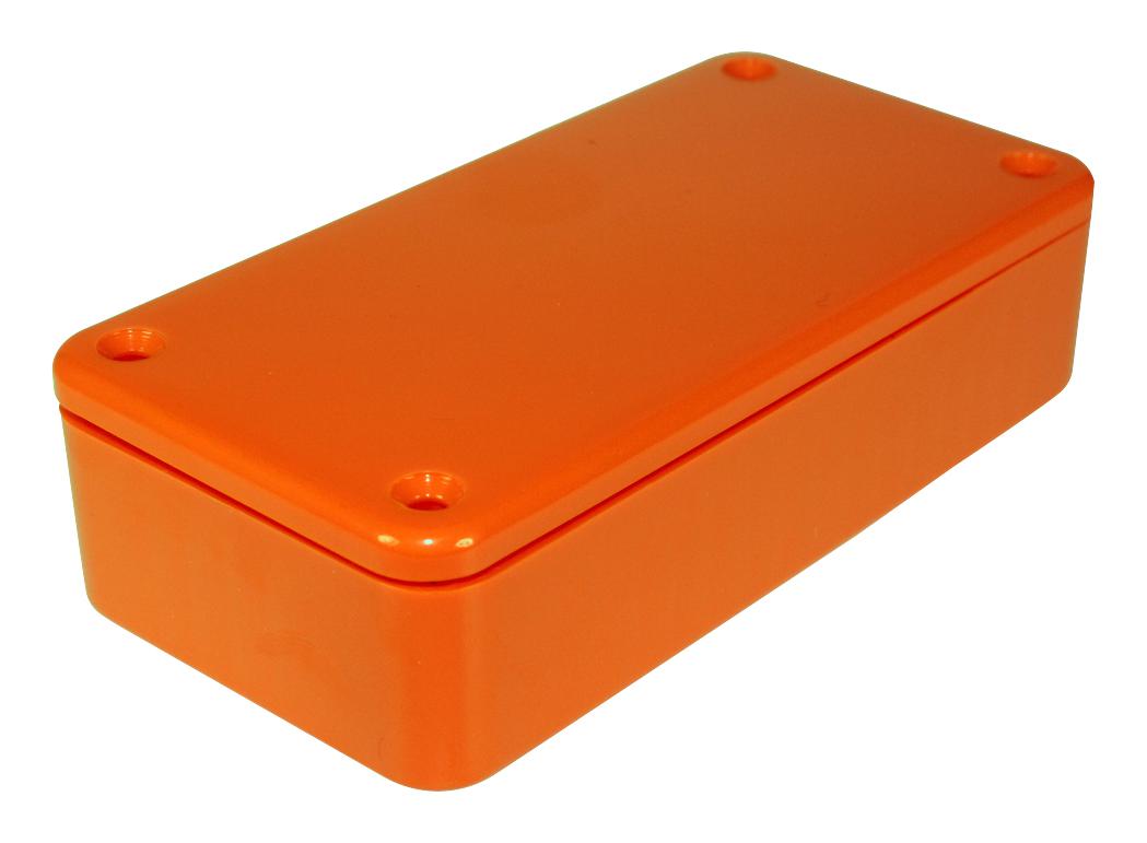 CamdenBoss Bim2002/12-Org/org Pcb Box Enclosure, Abs, Orange