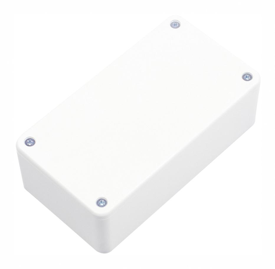 CamdenBoss Bim2004/14-Wh/wh Pcb Box Enclosure, Abs, White