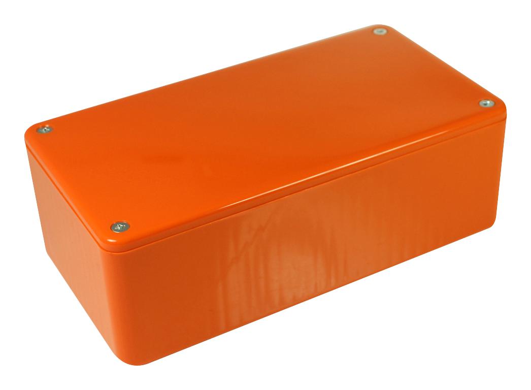 CamdenBoss Bim2005/15-Org/org Pcb Box Enclosure, Abs, Orange