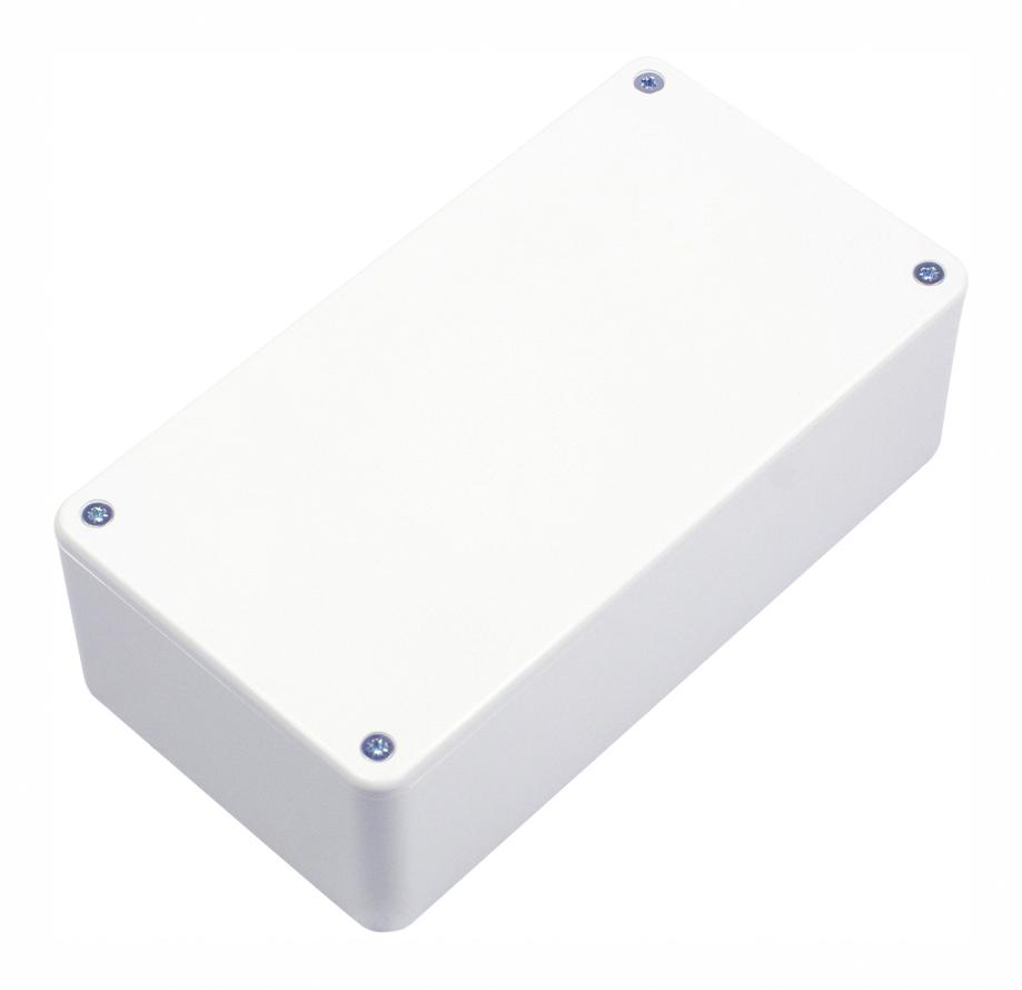 CamdenBoss Bim2005/15-Wh Pcb Box Enclosure, Abs, White