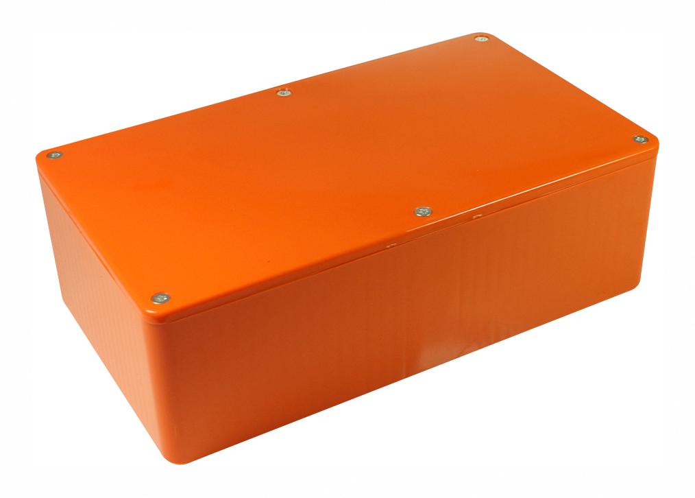 CamdenBoss Bim2006/16-Org/org Pcb Box Enclosure, Abs, Orange