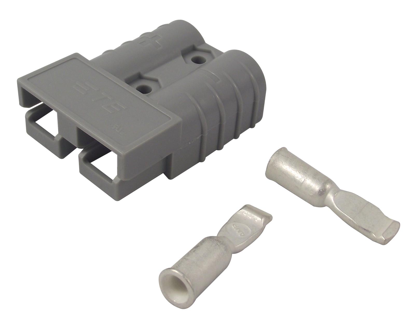 Amp Connectors / Te Connectivity 647893-4 Conn, Rectnglr, Plug/rcpt, 2Pos, Cable