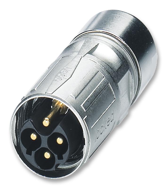 Phoenix Contact 1618575 Circular Connector, Plug, 4Pos, Cable