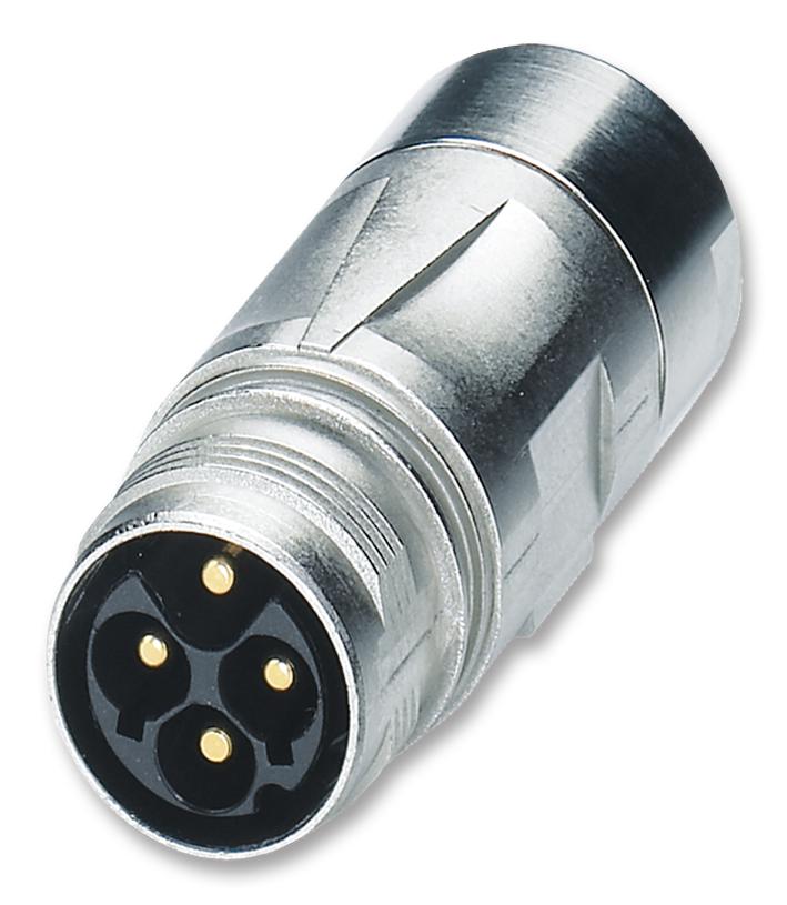 Phoenix Contact 1618701 Circular Connector, Rcpt, 6Pos, Cable