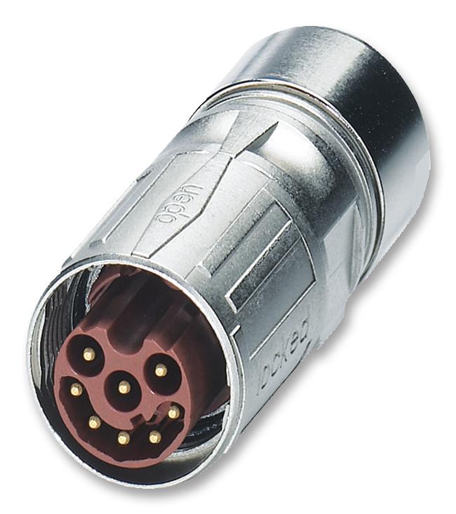 Phoenix Contact 1618649 Circular Connector, Plug, 8Pos, Cable