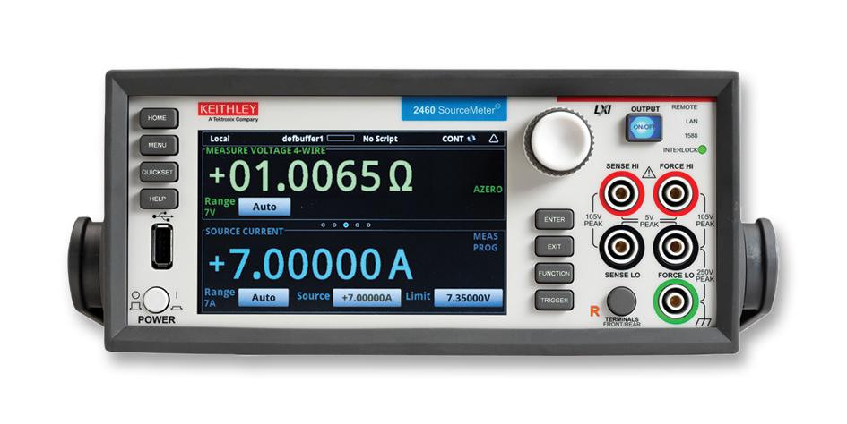 Keithley Instruments Instruments 2460 Source Meter Instrument, 100V, 7A, 100W