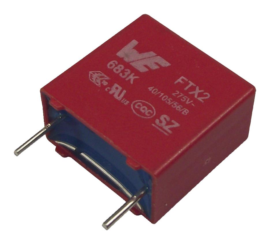 WÃ¼rth Elektronik 890324023019Cs Capacitor, 0.068Îf, 275Vac, 10%, Pp