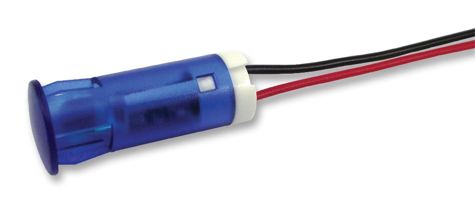 APEM Qs103Xxhb110 Indicator, Led Panel Mnt, 10mm, Blue