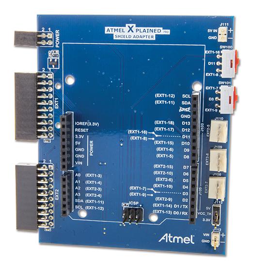 Microchip Technology Technology Atardadpt-Xpro Adaptor Board, Xplained Pro Boards