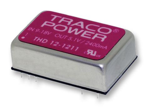 TRACO Power Thd 12-1210 Dc-Dc Converter, 3.3V, 3.5A, Dip