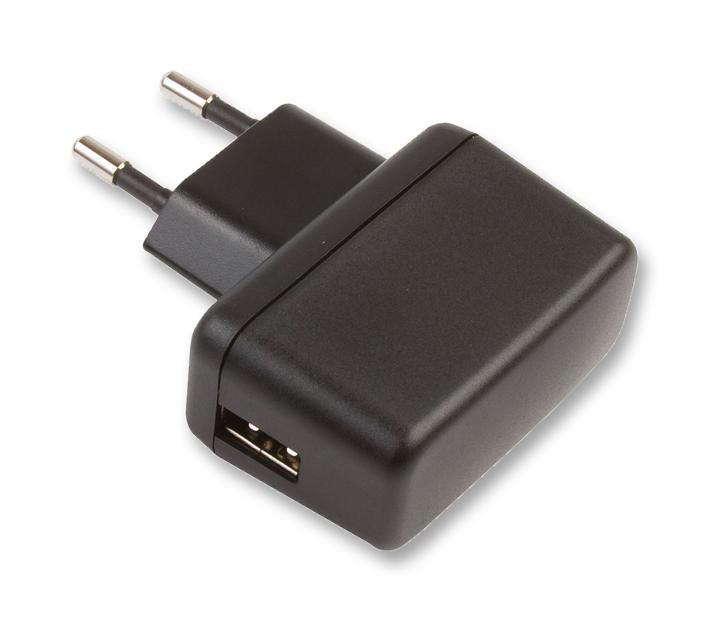 XP Power Vel05Us050-Eu-Bb Adaptor, Ac-Dc, Level Vi, 5V, 1A, Eu,usb