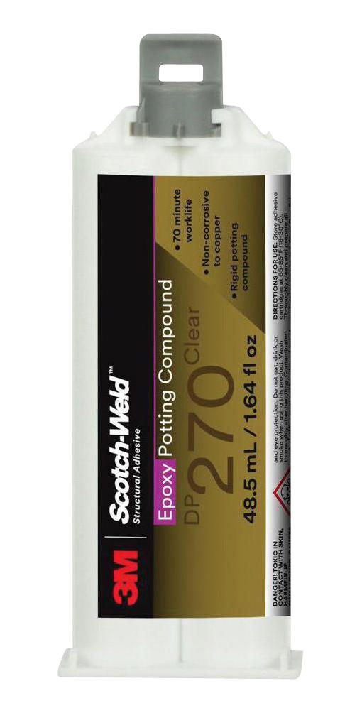 3M Dp270 Scotch-Weld, Epoxy Potting, Blk, 48.5Ml