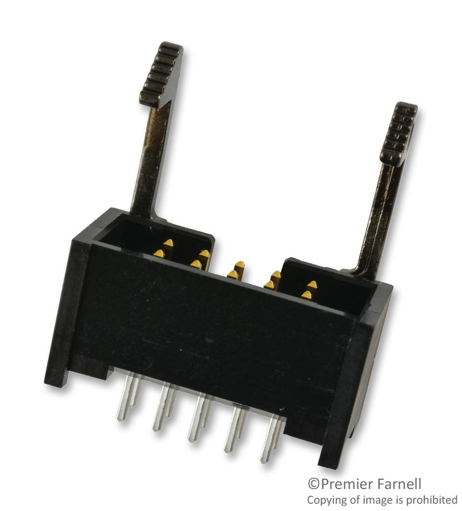 Amp Connectors / Te Connectivity 1761606-3 Connector, Header, 10Pos, 2Row, 2.54mm