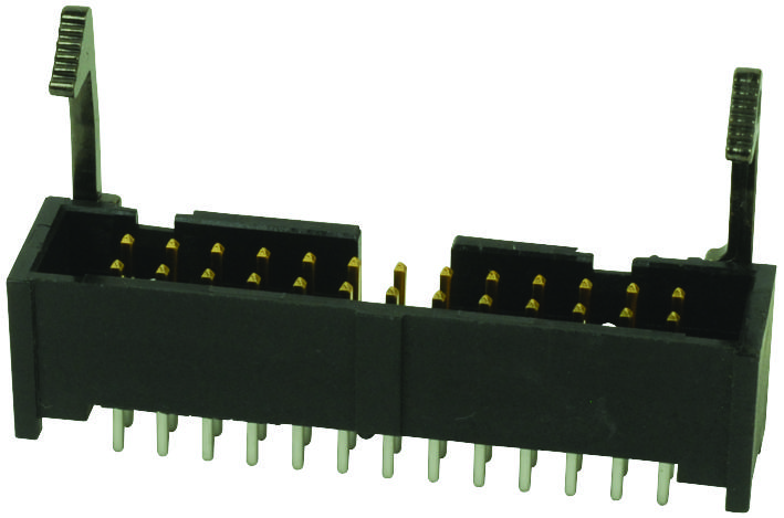 Amp Connectors / Te Connectivity 1761606-9 Connector, Header, 26Pos, 2Row, 2.54mm