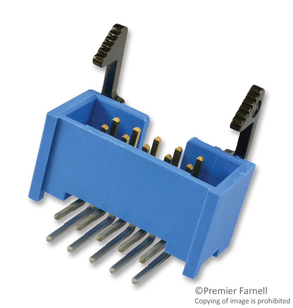 Amp Connectors / Te Connectivity 2-1761609-3 Connector, Header, 10Pos, 2Row, 2.54mm