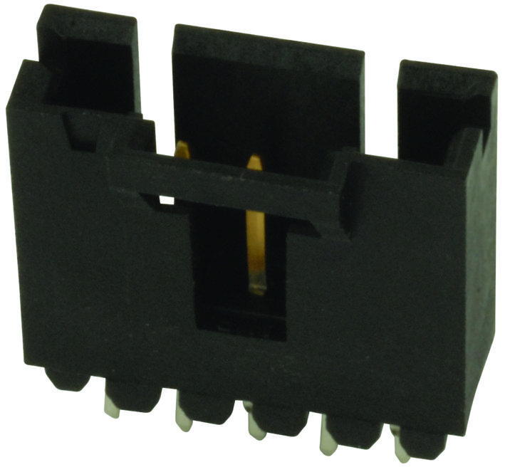 Amp Connectors / Te Connectivity 5-104362-4 Connector, Header, 5Pos, 1Row, 2.54mm