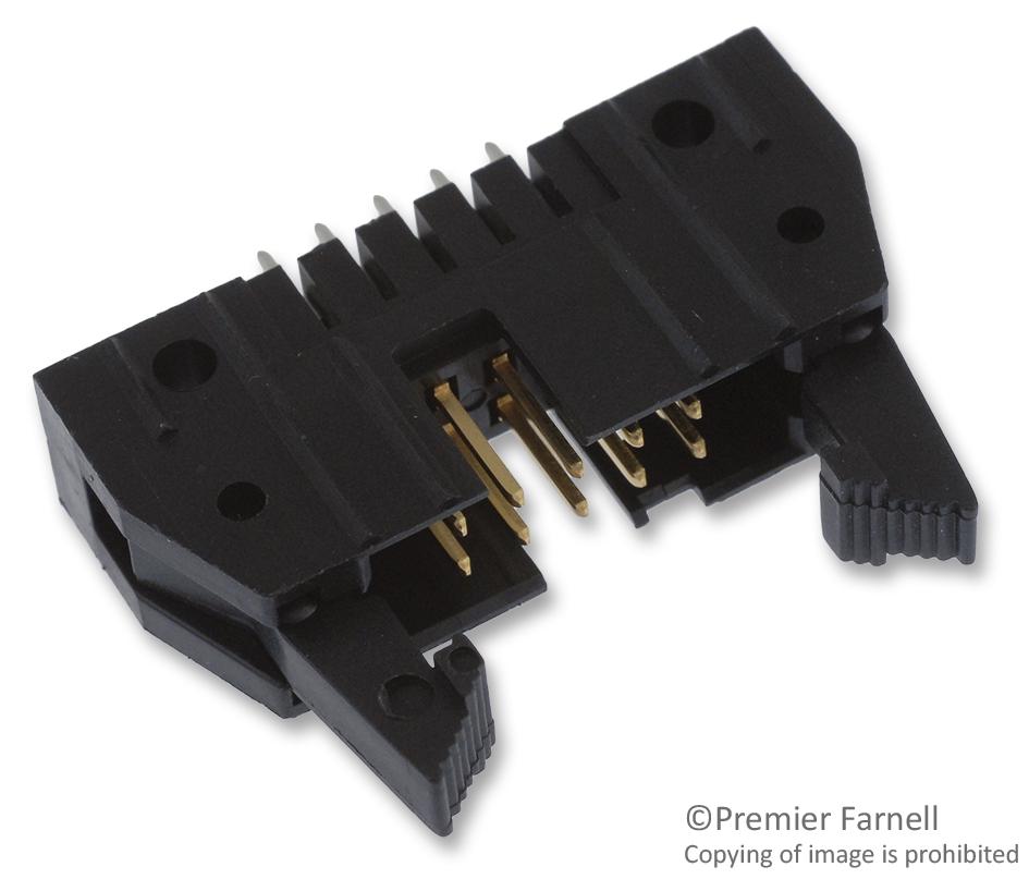 Amp Connectors / Te Connectivity 5499160-1 Connector, Header, 10Pos, 2Row, 2.54mm