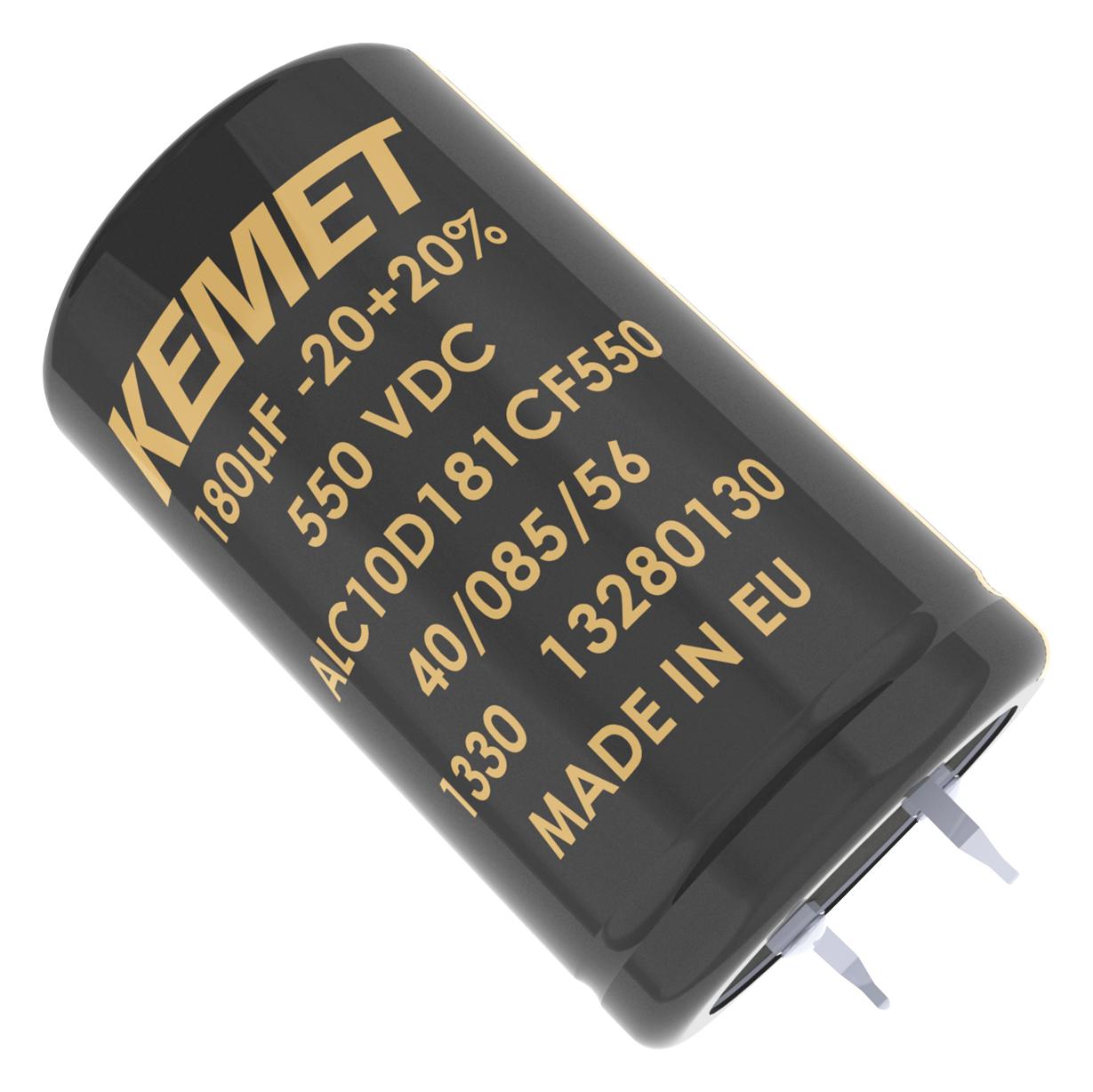 KEMET Alc10A103Dc040 Capacitor, 10000Îf, 40V, Alu Elec, Snap In