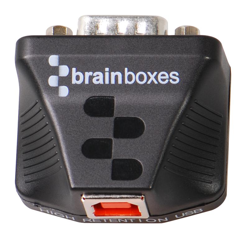 Brainboxes Us-235 Adaptor, Usb To Serial, 1 Port Rs232