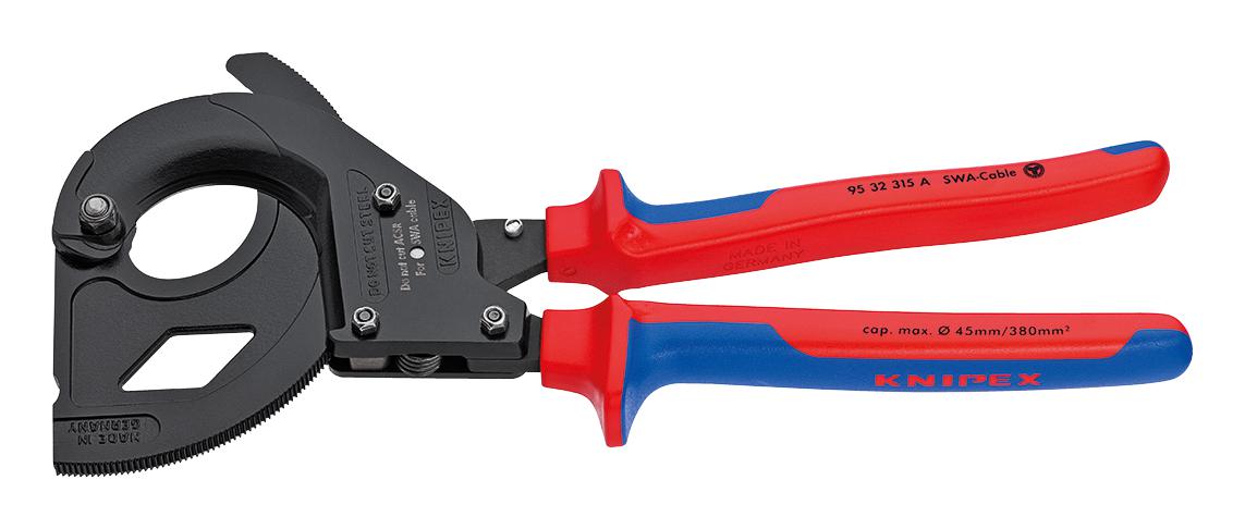 Knipex 95 32 315 A Cable Cutter, Swa Cable, 45mm