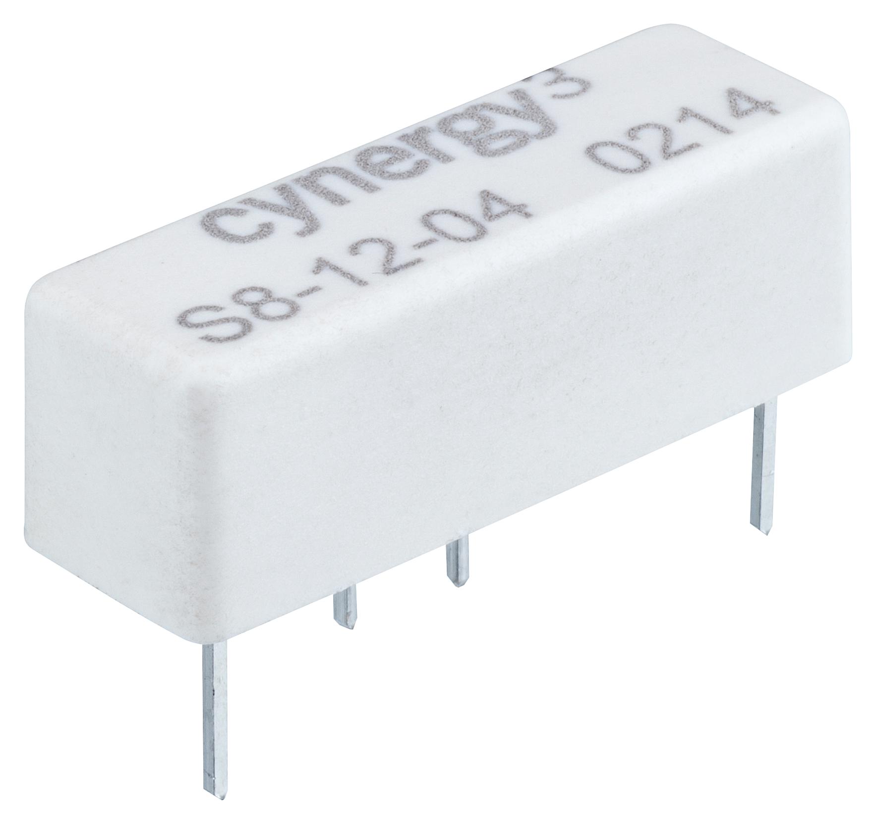 Sensata/cynergy3 S8-2405 Relay, Reed, Spst-No, 350Vdc, 1A, Tht