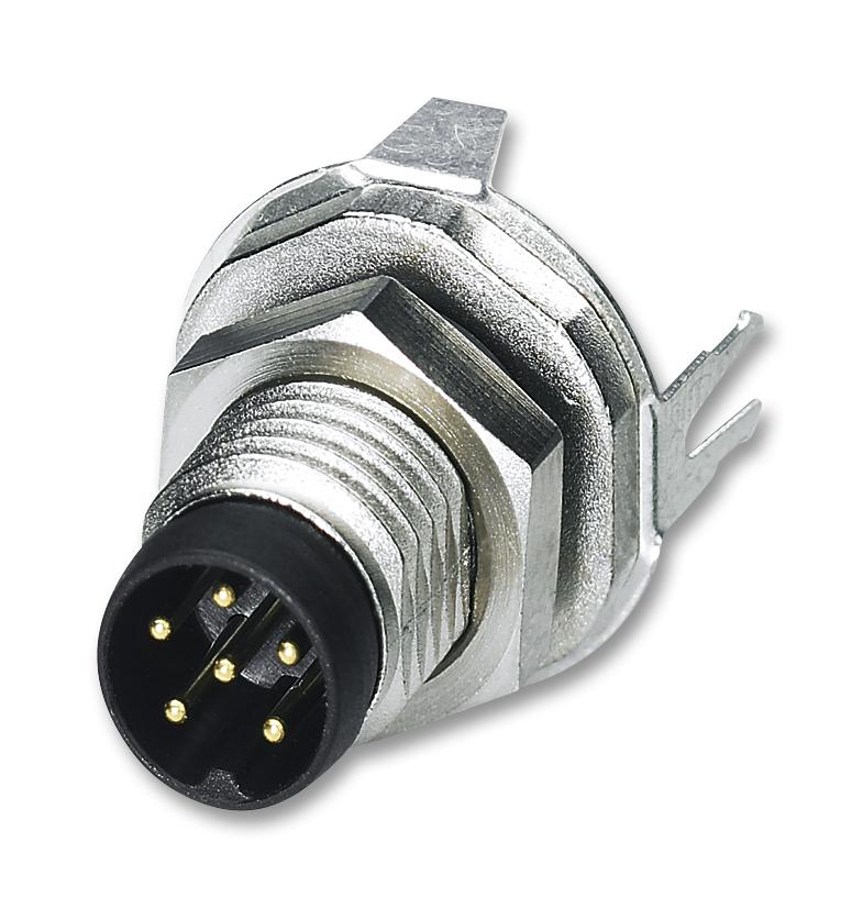 Phoenix Contact 1456022 Sensor Connector, M8, Plug, 6P, Panel