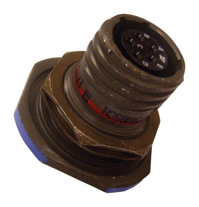 Amphenol SoCapacitorex D38999/24Fb35Sb-Lc Circular Connector, Rcpt, 11-35, Jam Nut