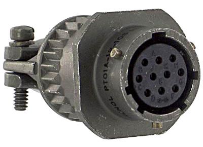 ITT Cannon Kpt01J20-41Sw Circular Connector, Rcpt, 20-41, Cable