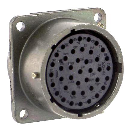 Amphenol Industrial Pt02E18-30S-023 Circular Connector, Rcpt, 18-30, Flange