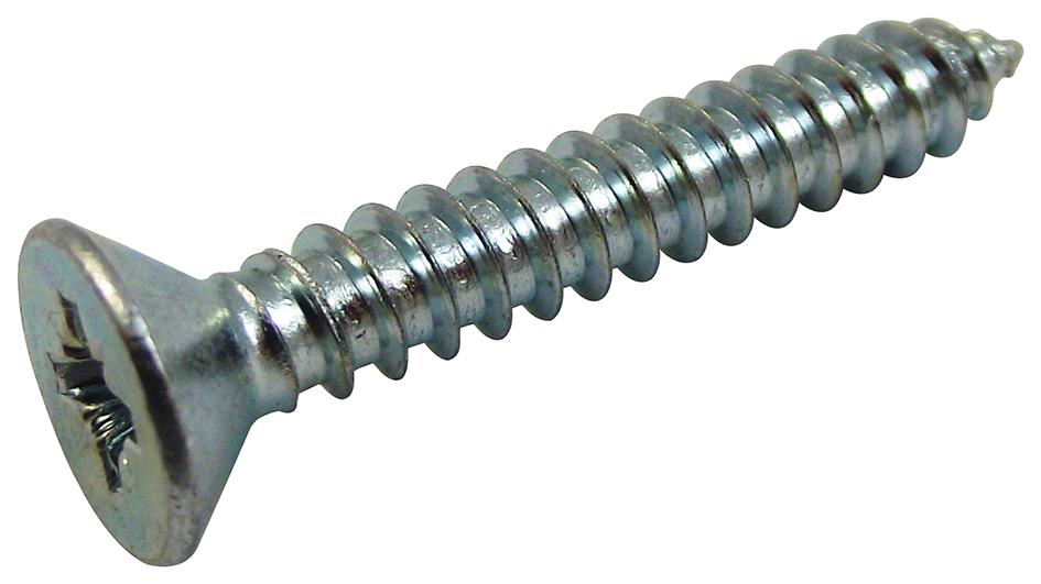 TR Fastenings N6 0.500 Krstabb200 Screw, Countersunk, M3.5, 12.7mm, Pk200