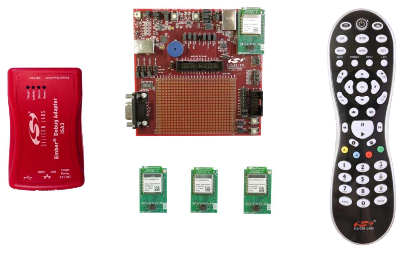 Silicon Labs Em34X-Dev Dev Board, Zigbee Remote Control