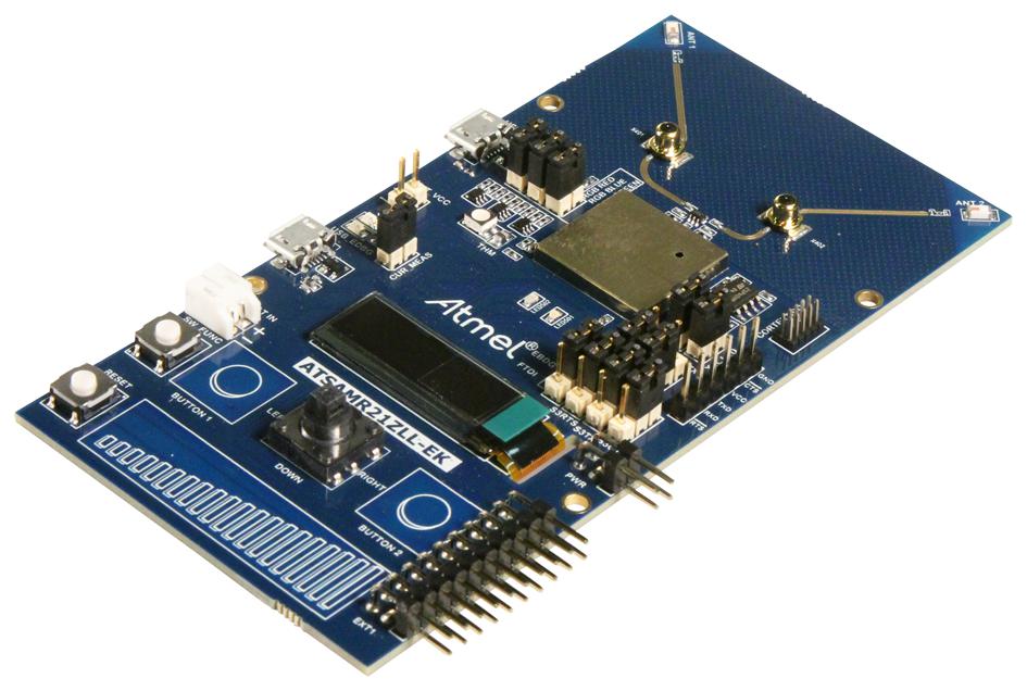 Microchip Technology Technology Atsamr21Zll-Ek Evaluation Board, Wireless Mcu