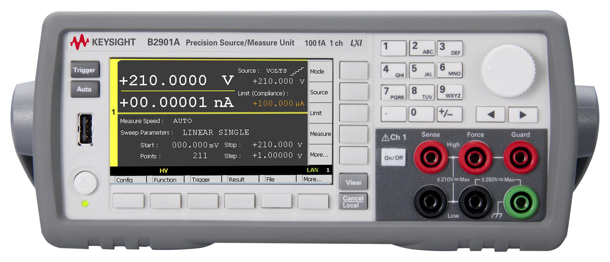 Keysight Technologies B2901A Precision Source/measure Unit, 200V, 10A