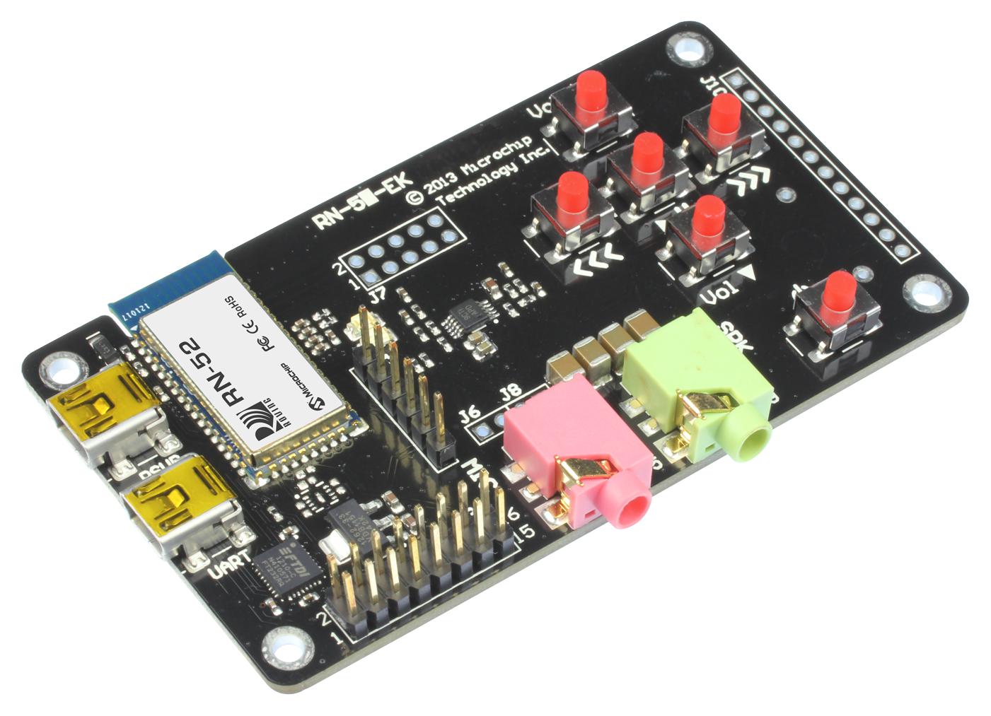 Microchip Technology Technology Rn-52-Ek-1 Eval Board, Rn52 Bluetooth Audio Module