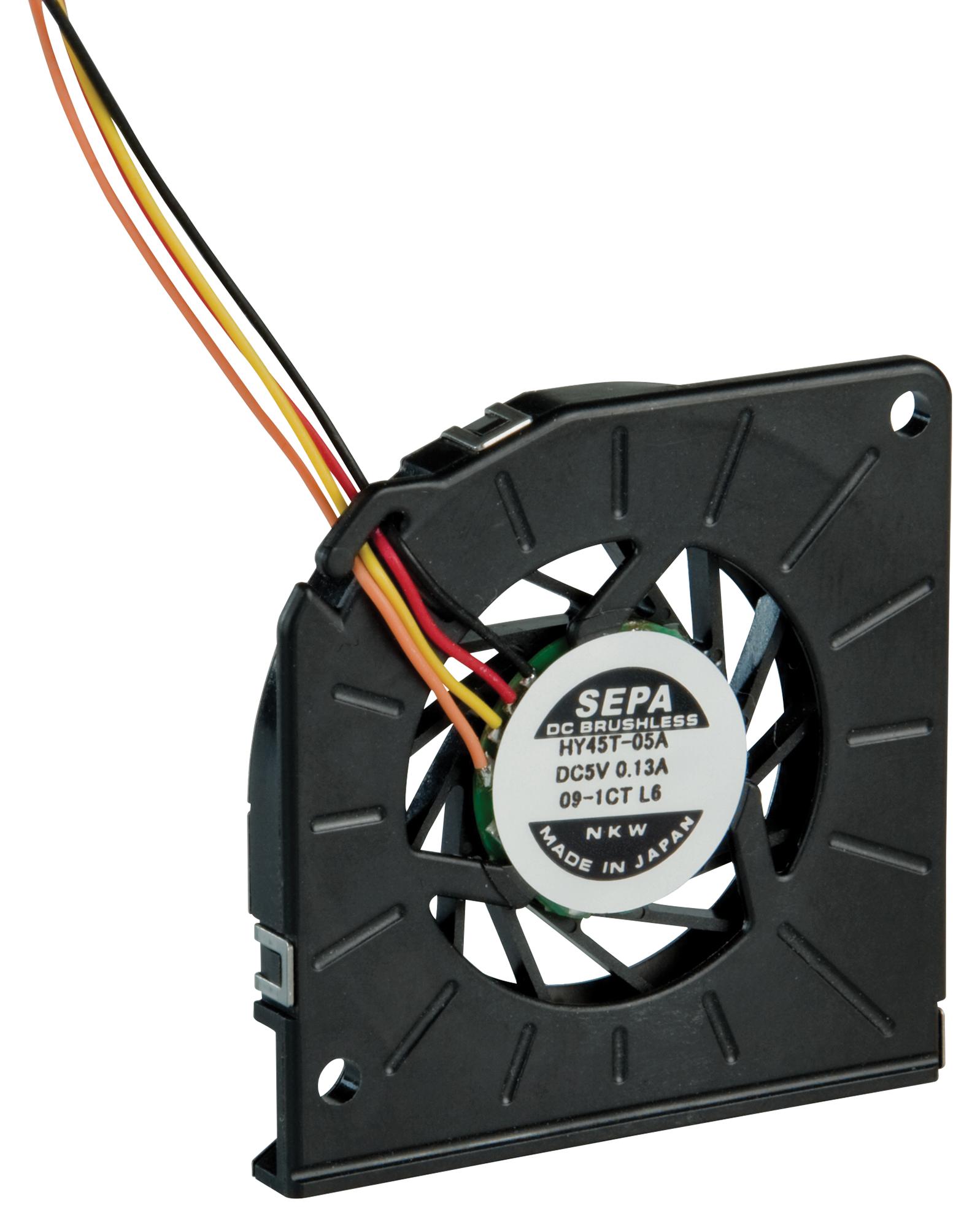 Sepa Hy_45T05A-830 Radial Fan, 45mm, 5Vdc, 38L/min, 27Dba