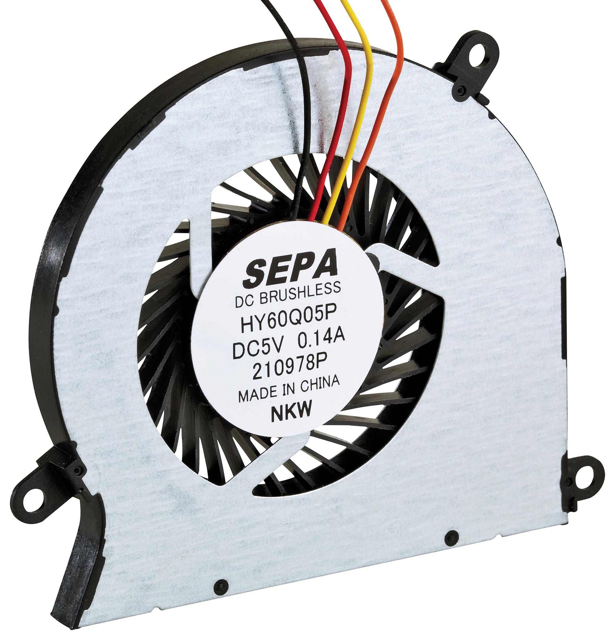 Sepa Hy_60Q05Ap Radial Fan, 60mm, 5Vdc, 78L/min, 28Dba