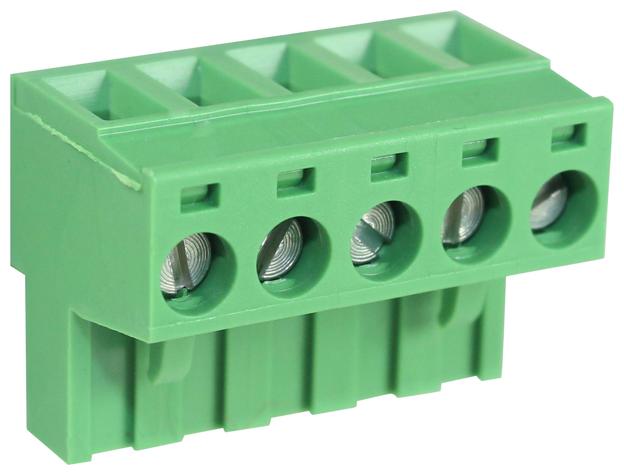 CamdenBoss Ctb9202/5 Terminal Block, Pluggable, 5Pos, 12Awg