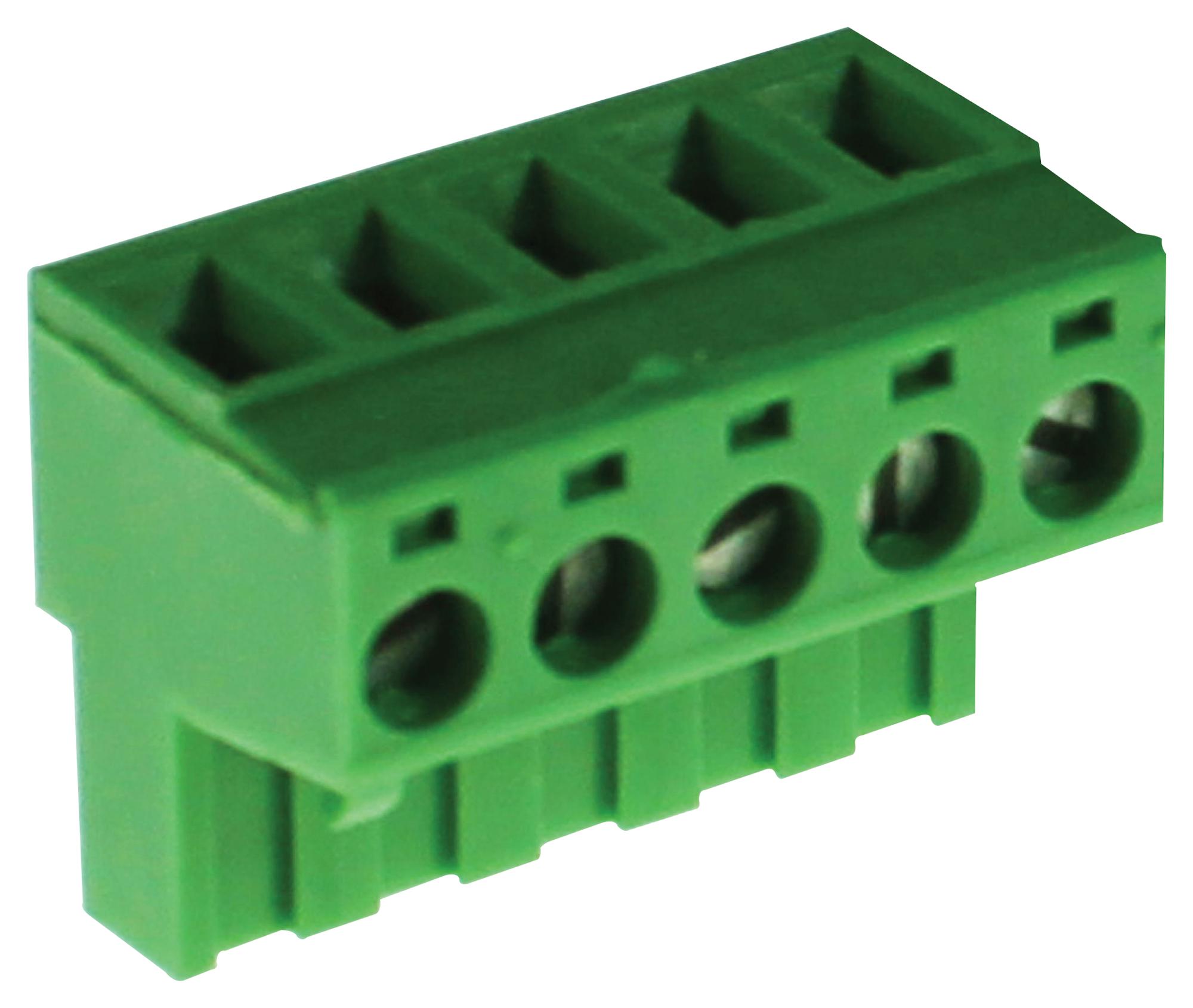 CamdenBoss Ctb9209/5 Terminal Block, Pluggable, 5Pos, 12Awg