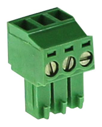 CamdenBoss Ctb922Hd/3 Terminal Block, Pluggable, 3Pos, 16Awg