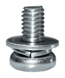 Ettinger 081.57.436 Screw, Pan Head Phillips, Steel, M4, 8mm