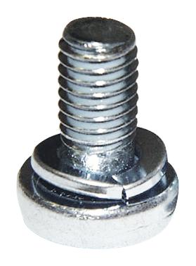 Ettinger 081.58.322 Screw, Pan Head Pozi, Steel, M3, 6mm