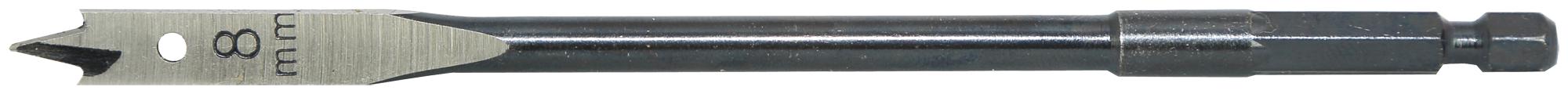 Ck Tools T2942-08 Flat Drill Bit, E6.3 Drive, 8mm, 160mm