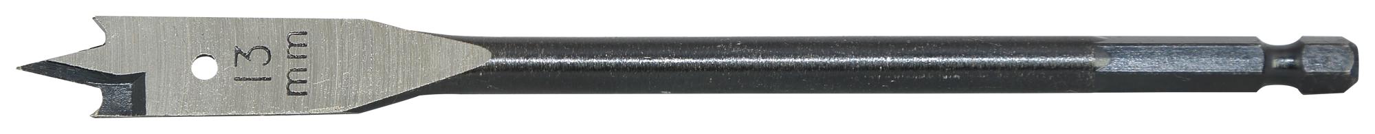 Ck Tools T2942-13 Flat Drill Bit, E6.3 Drive, 13mm, 160mm