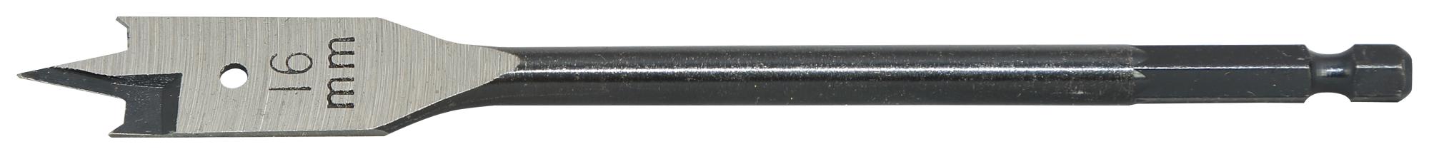 Ck Tools T2942-16 Flat Drill Bit, E6.3 Drive, 16mm, 160mm