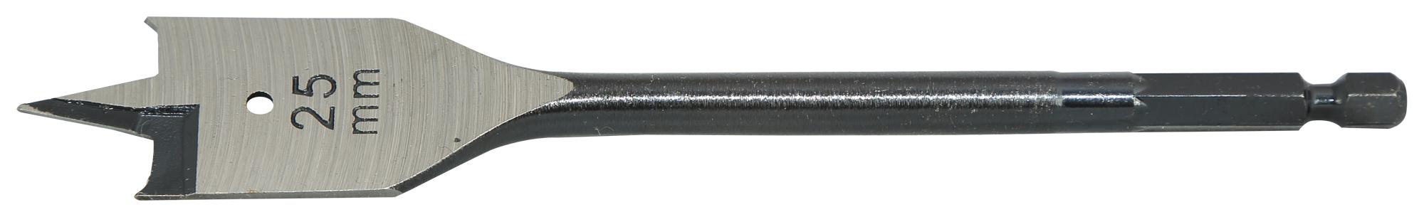 Ck Tools T2942-25 Flat Drill Bit, E6.3 Drive, 25mm, 160mm