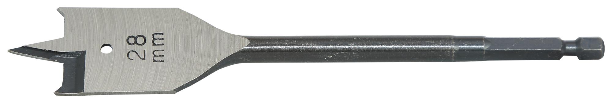 Ck Tools T2942-28 Flat Drill Bit, E6.3 Drive, 28mm, 160mm