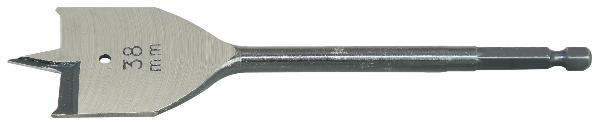 Ck Tools T2942-38 Flat Drill Bit, E6.3 Drive, 38mm, 160mm