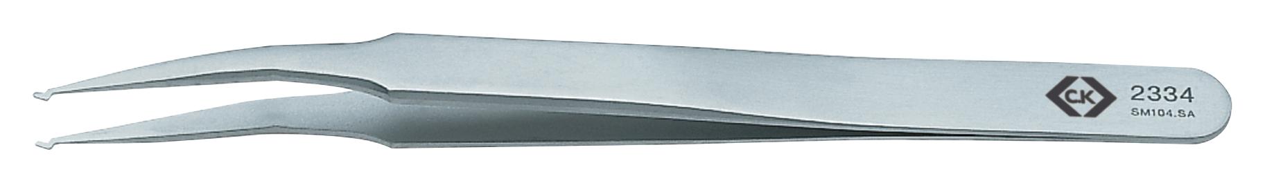 Ck Tools T2334 Precision Tweezer, Cross Lock Tip, 120mm